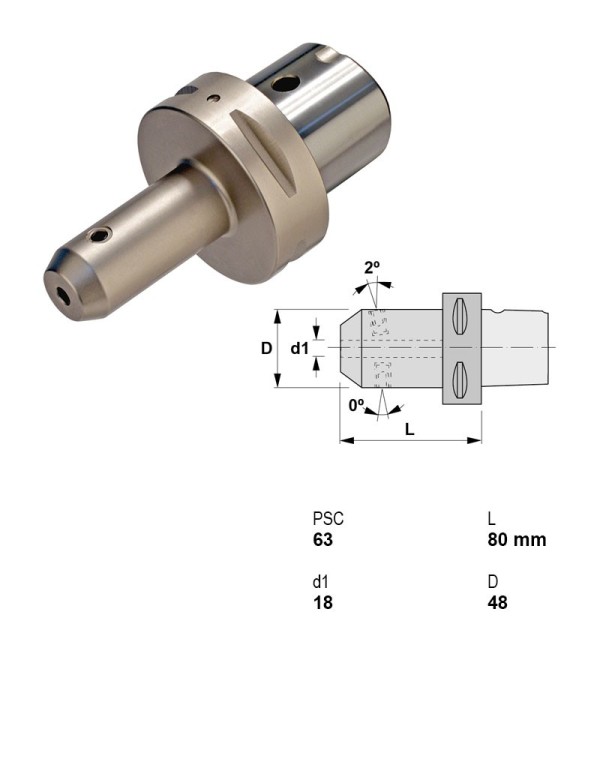 Picture of Canela Tool 18.306.063.18 C6 End Mill 0.7087 18.00mm